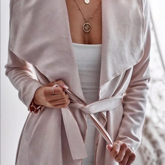 NWT Belted Waterfall Jacket - Picture 2 of 5